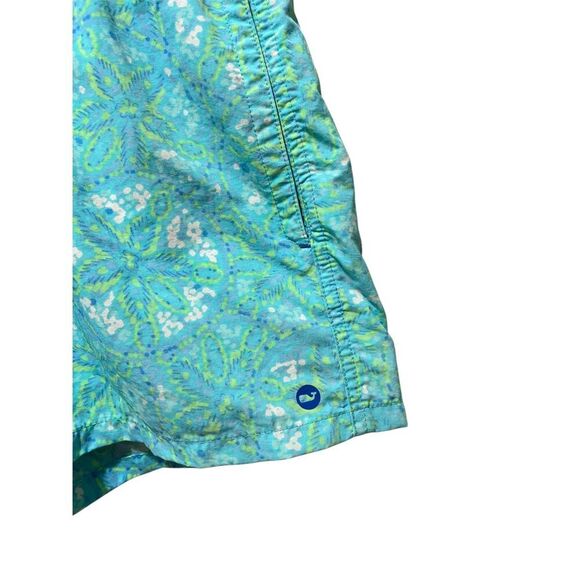 Vineyard Vines Performance Nylon Athletic Women's Shorts Size XXS Tropical - Picture 9 of 10